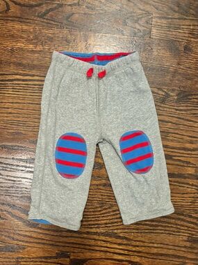 Mini Boden 6/12 mo reversible sweatpants